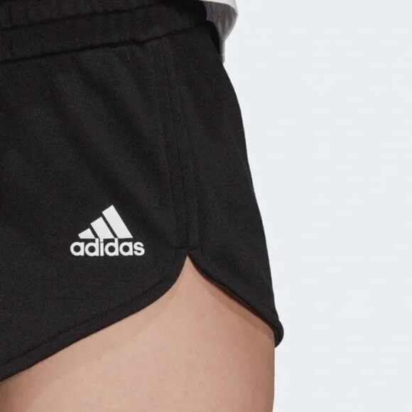 NWT Adidas Hyperglam Black Mini Booty Shorts - Picture 5 of 6